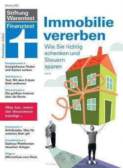 Stiftung Warentest Test Finanztest – Oktober 2022