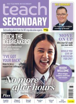 Teach Secondary – Volume 11 Issue 6 – September-October 2022