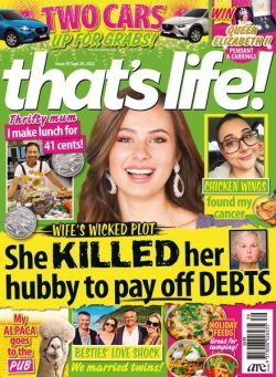 that’s life! – September 29 2022