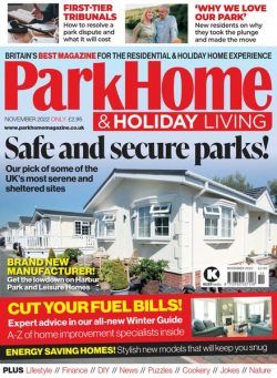 Park Home & Holiday Living – November 2022