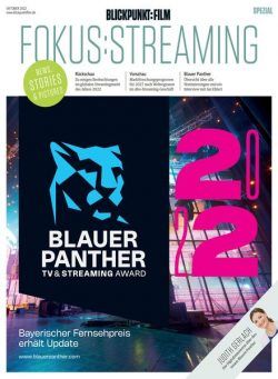 Blickpunkt Film Spezial – Oktober 2022