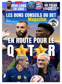 Les Bons Conseils du Bet Magazine – 11 novembre 2022
