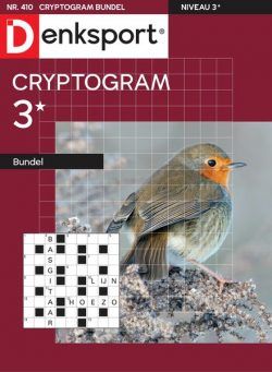 Denksport Cryptogrammen 3 bundel – 22 december 2022