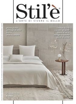 Il Sole 24 Ore Stil’e – Dicembre 2022