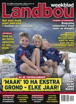 Landbouweekblad – 08 Desember 2022