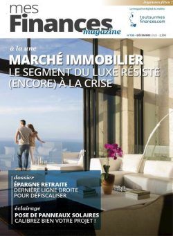Mes Finances Magazine – 01 decembre 2022