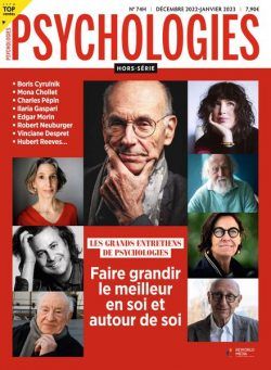 Psychologies – Hors-Serie – Decembre 2022 – Janvier 2023