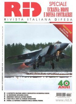 Rivista Italiana Difesa – Dicembre 2022
