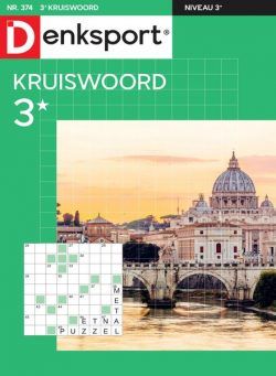 Denksport Kruiswoord 3 – 26 januari 2023