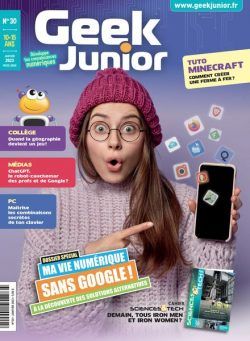 Geek Junior – Janvier 2023