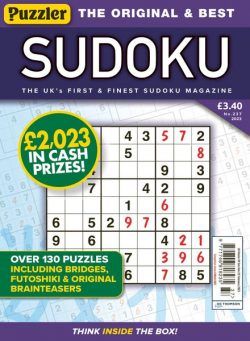 Puzzler Sudoku – January 2023