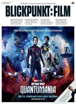 Blickpunkt Film – 30 Januar 2023