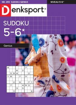 Denksport Sudoku 5-6 genius – 02 februari 2023