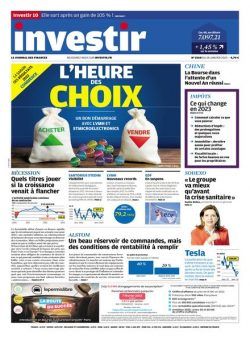 Investir – 28 Janvier 2023