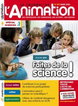 Le Journal de l’Animation – Mars 2023