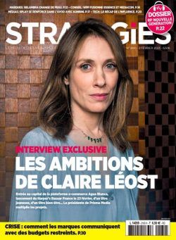 Strategies – 2 Fevrier 2023