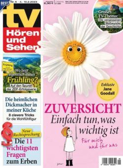 TV Horen und Sehen – 27 Januar 2023