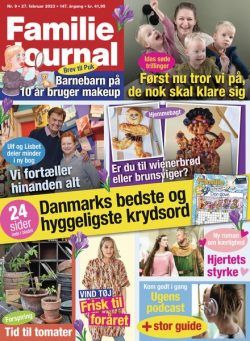 Familie Journal – 27 februar 2023