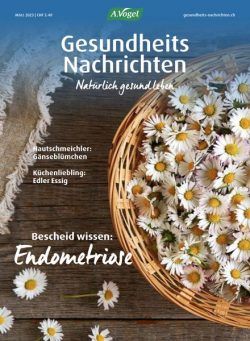 Gesundheits Nachrichten – Marz 2023
