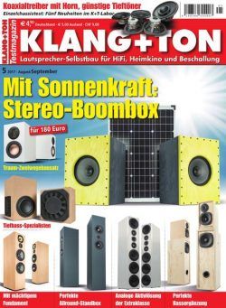 KLANG+TON – August 2017