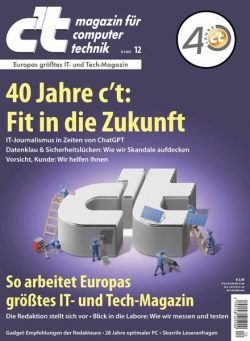 c’t Magazin – 13 Mai 2023