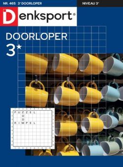 Denksport Doorloper 3 – 18 mei 2023