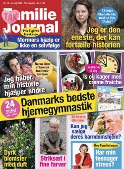 Familie Journal – 08 maj 2023