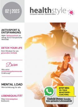 Healthstyle Gesundheit als Lifestyle – Mai 2023