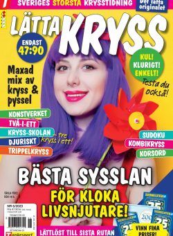 Latta kryss – 16 maj 2023