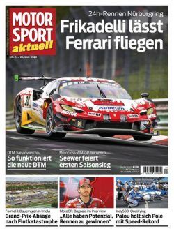 MOTORSPORT aktuell – 24 Mai 2023