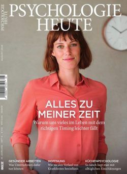 Psychologie Heute – 11 Juli 2018