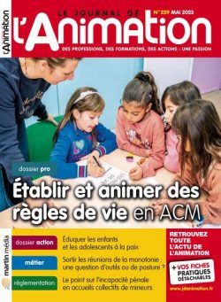 Le Journal de l’Animation – Mai 2023