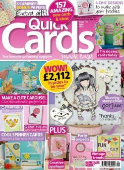 Quick Cards Made Easy – May 2013