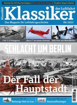 Klassiker der Luftfahrt – 02 Juli 2023