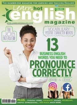 Learn Hot English – Issue 254 – July 2023