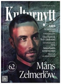 Sverigemagasinet Kulturnytt – 14 juli 2023