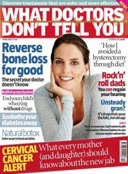 What Doctors Don’t Tell You – September 2012