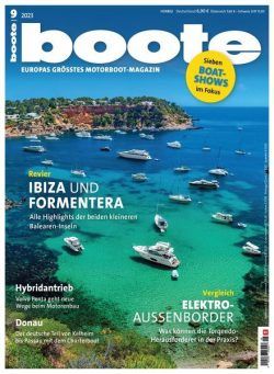 Boote – September 2023