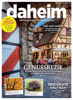 Daheim – September-Oktober 2023