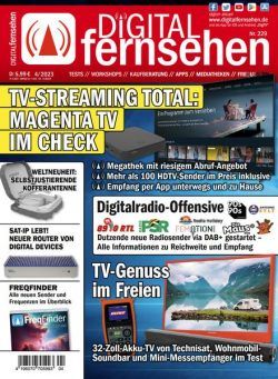 Digital Fernsehen – August 2023