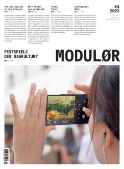 Modulor – Nr 4 2023