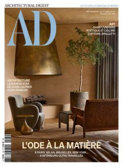 AD Architectural Digest France – Septembre-Octobre 2023