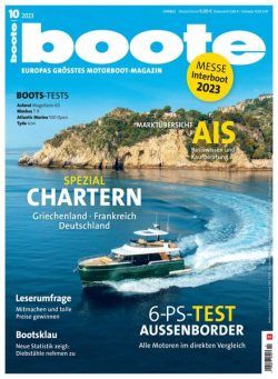 Boote – Oktober 2023