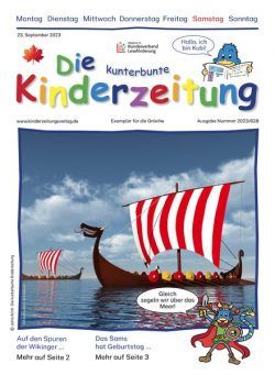 Die kunterbunte Kinderzeitung – 23 September 2023