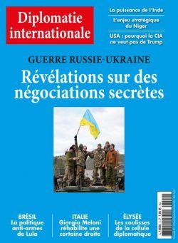 Diplomatie Internationale – Octobre-Novembre 2023