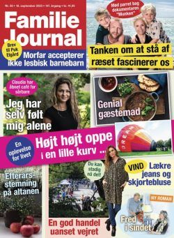 Familie Journal – 18 September 2023