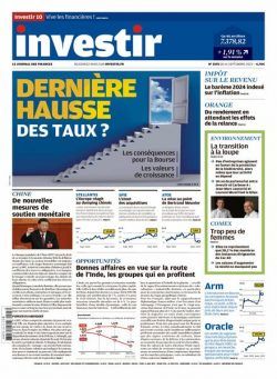 Investir – 16 Septembre 2023