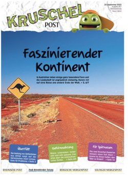 Kruschelpost – 22 September 2023