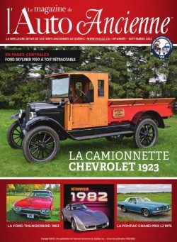 L’Auto Ancienne – Septembre 2023