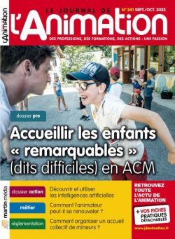 Le Journal de l’Animation – Septembre-Octobre 2023